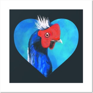 Head of swinhoe pheasant Posters and Art